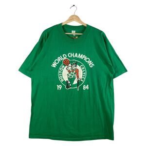 Vintage Boston Celtics 1984 NBA World Champions T-Shirt XL